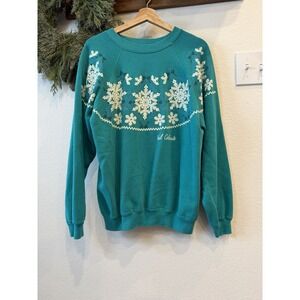 Vtg Colorado Ski Bear Sweatshirt Adult XL  1980's Crewneck